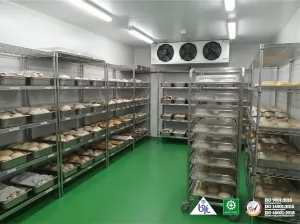 cold storage and food processing plant